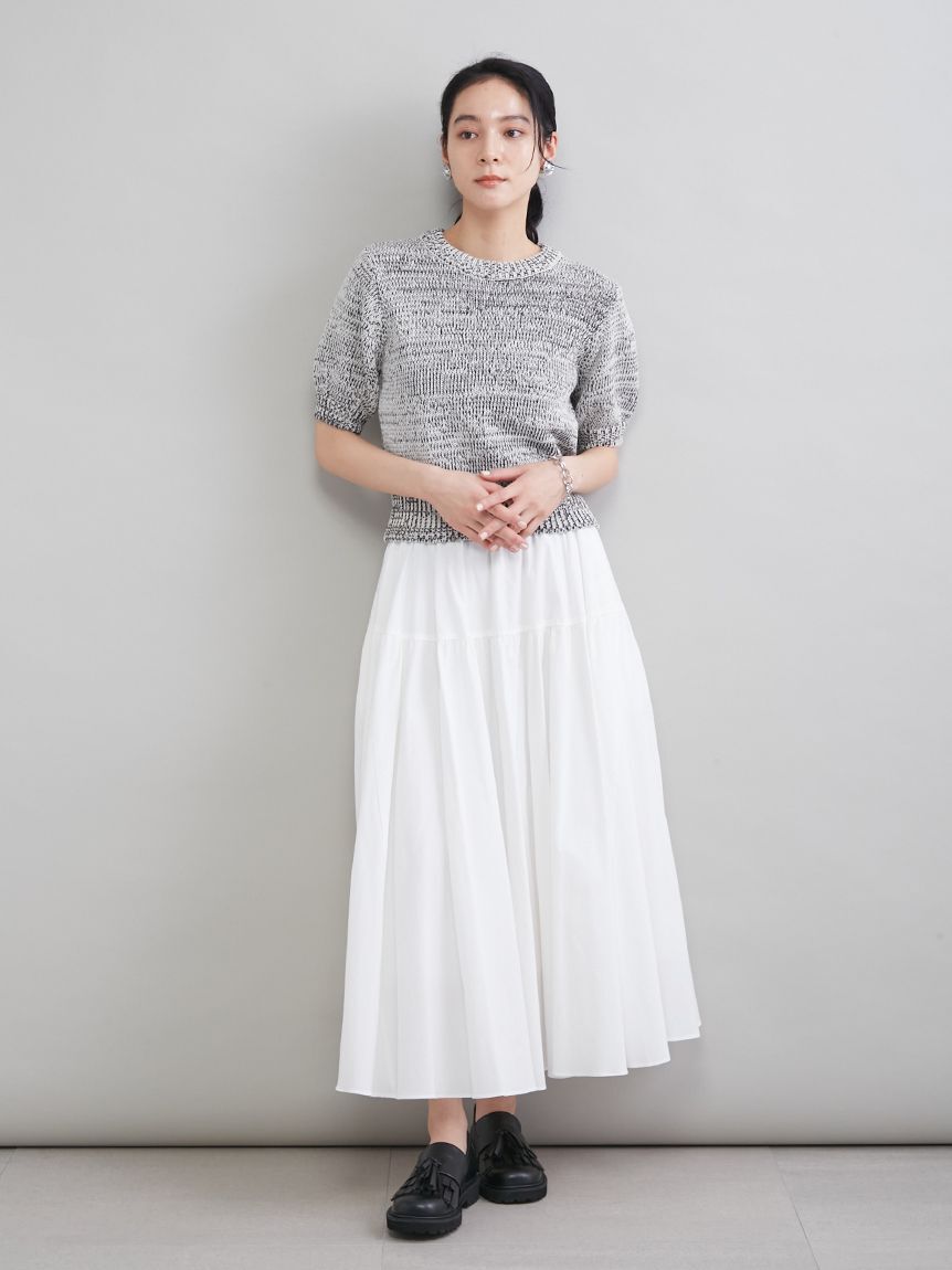Mila Owen「ウエストボリュームフレアスカート」|スカート|