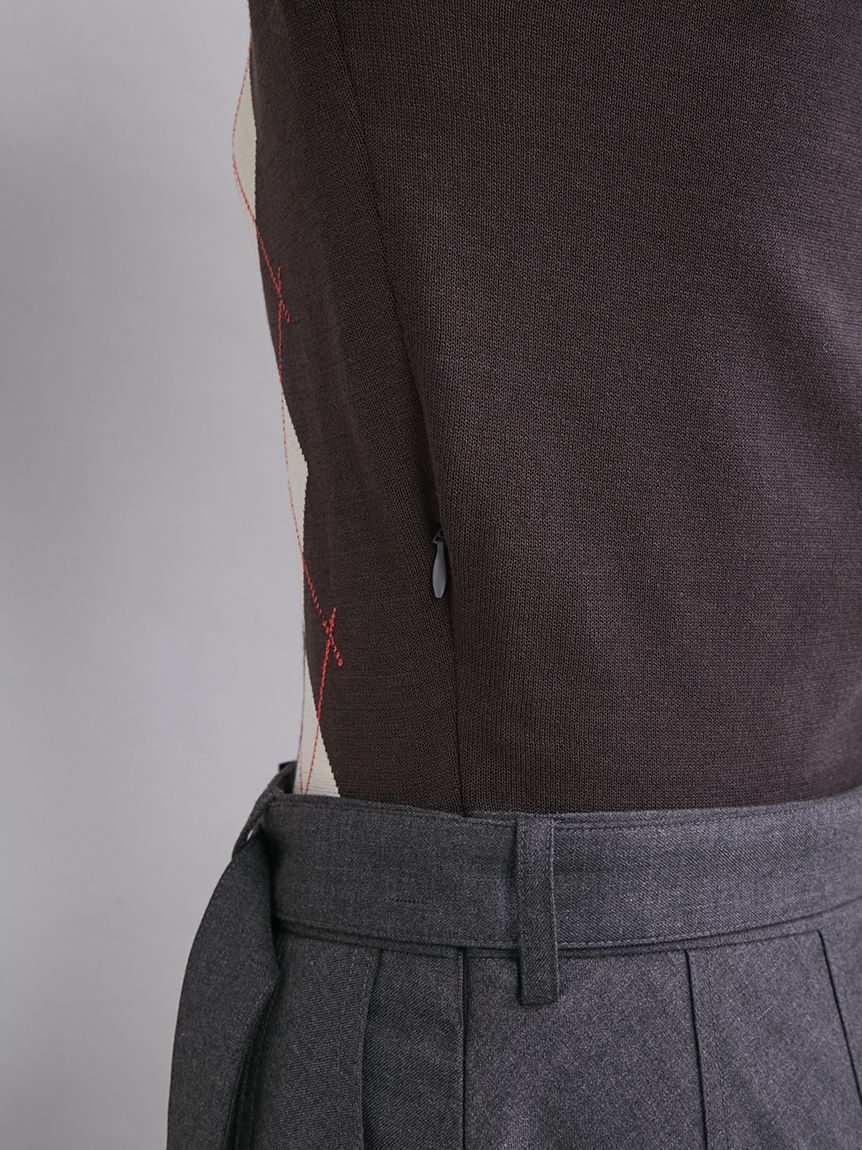 Mila Owen「プリーツスカートニットドッキングワンピース」|ワンピース|