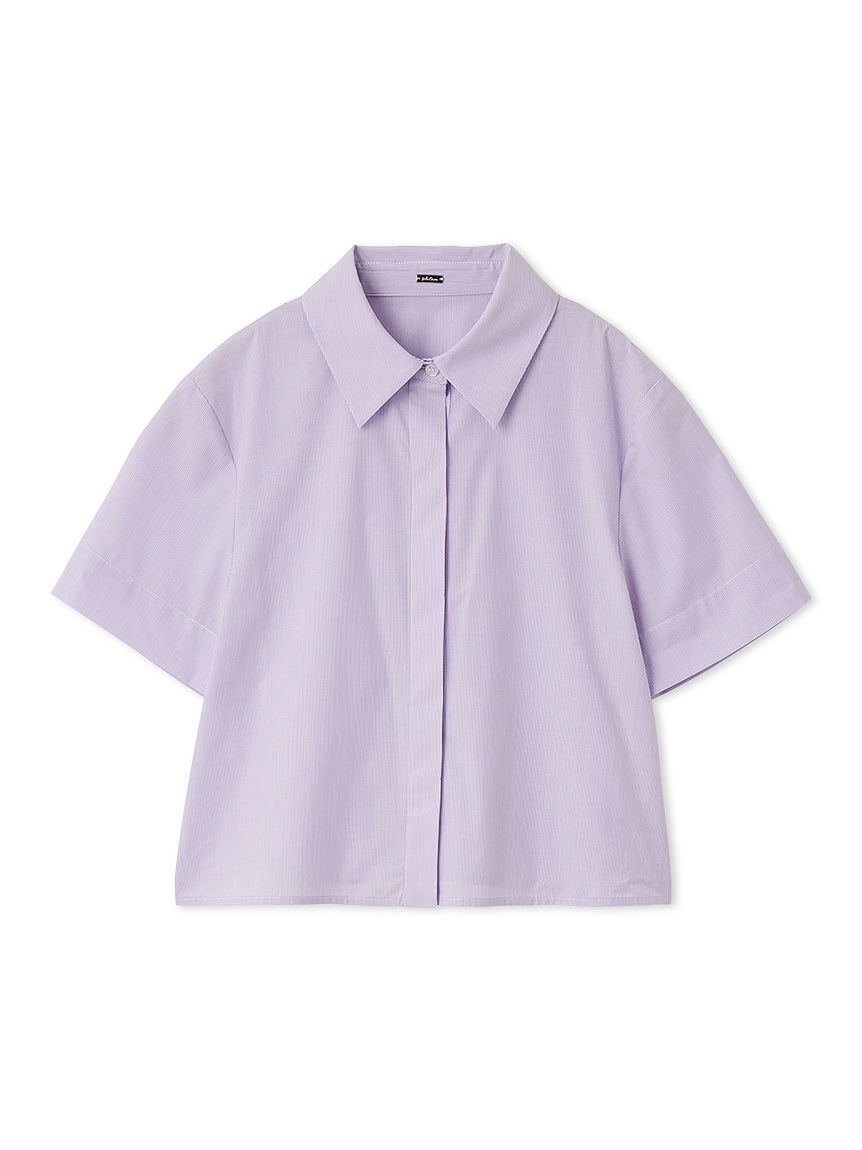 Mila Owen「ストライプセパレートバルーンシャツワンピース」|ワンピース|