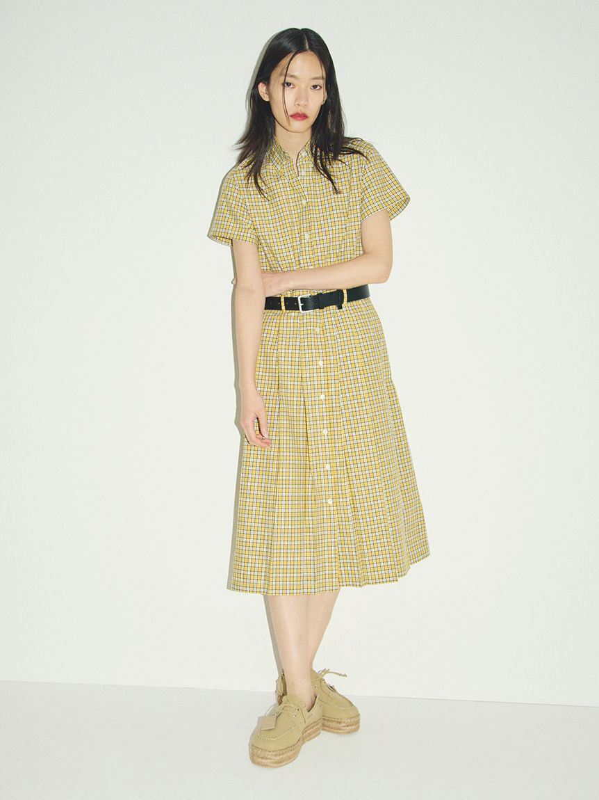 Mila Owen「プリーツシャツワンピース」|ワンピース|