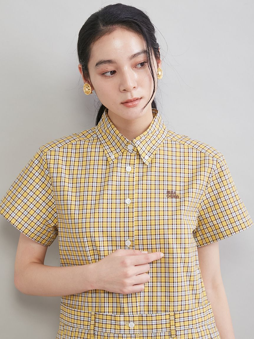 Mila Owen「プリーツシャツワンピース」|ワンピース|