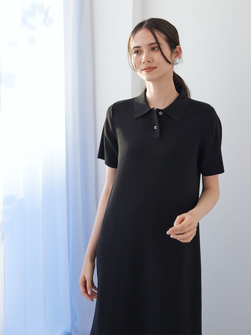 Mila Owen「ストレートポロワンピース」|ワンピース|