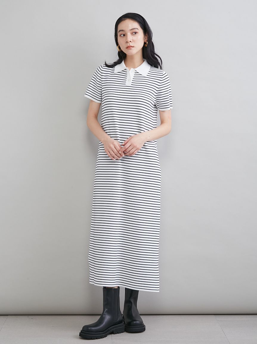Mila Owen「ストレートポロワンピース」|ワンピース|