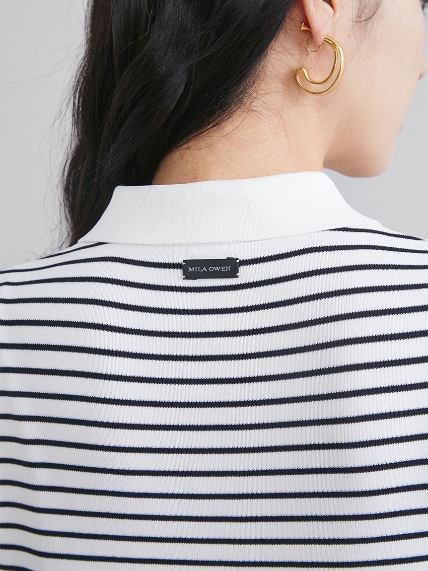 Mila Owen「ストレートポロワンピース」|ワンピース|