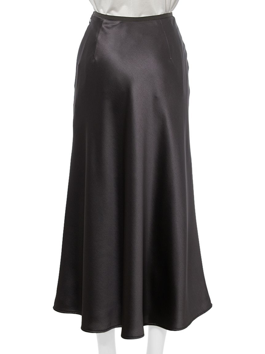 Mila Owen「ウエストグログランサテンナロースカート」|スカート|