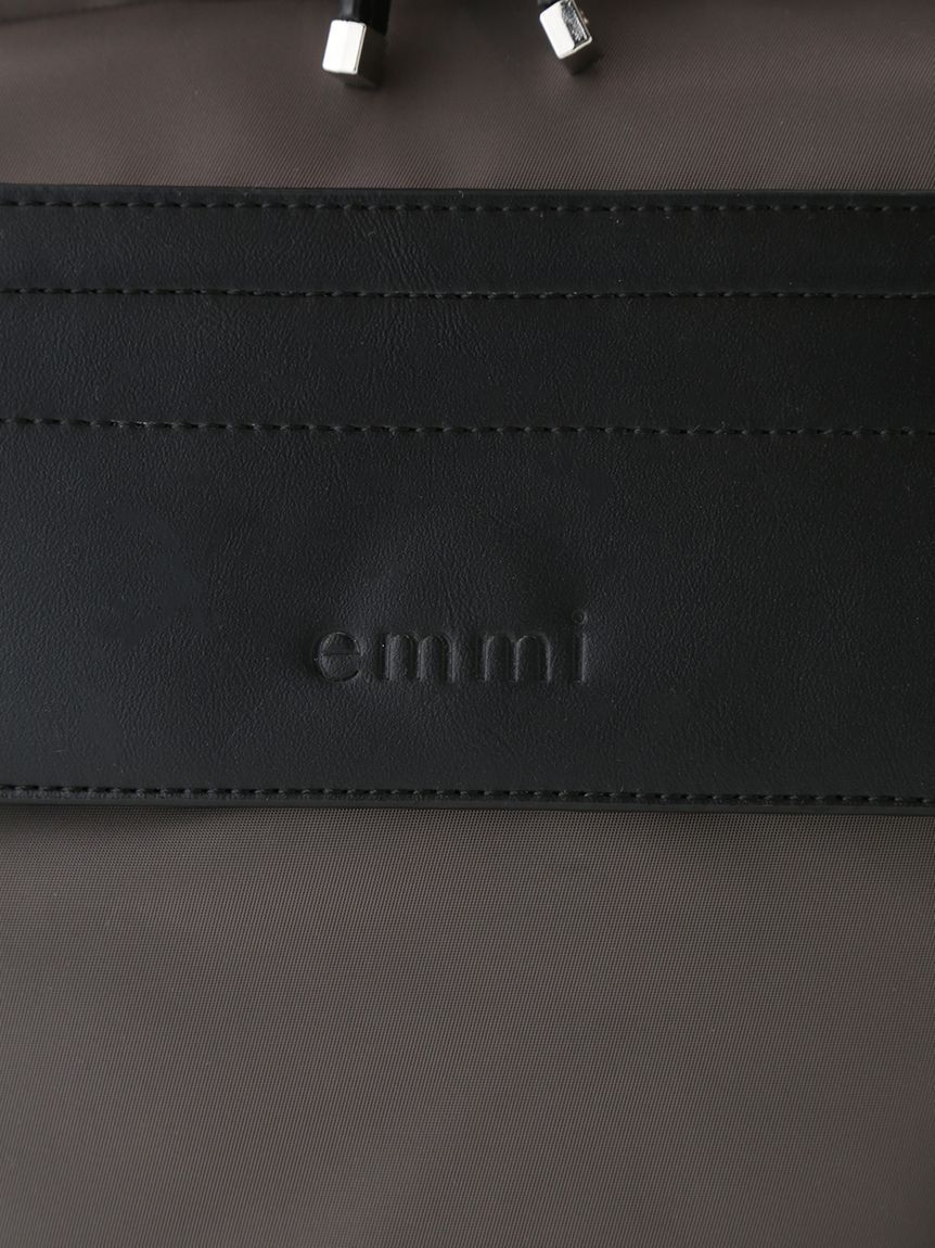 emmi atelier「【emmi atelier】eco  撥水ベーシックバックパック」|リュック|