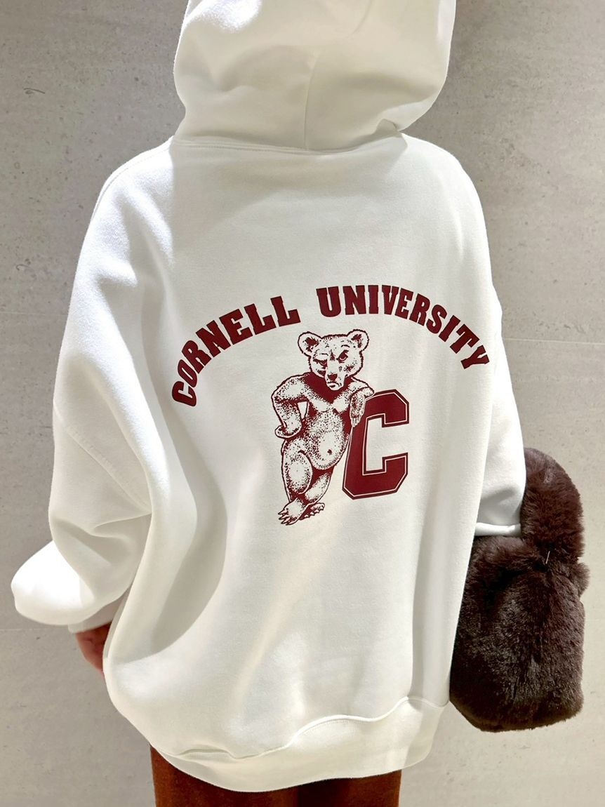 emmi「【ONLINE限定】【emmi&times;GOOD ROCK SPEED】カレッジワイドボディフーディ」|スウェット・ジャージ|