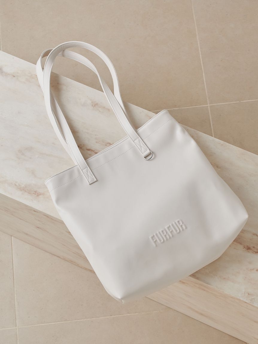 FURFUR「【新色追加】エンボスロゴトートバッグＭ」|トートバッグ|