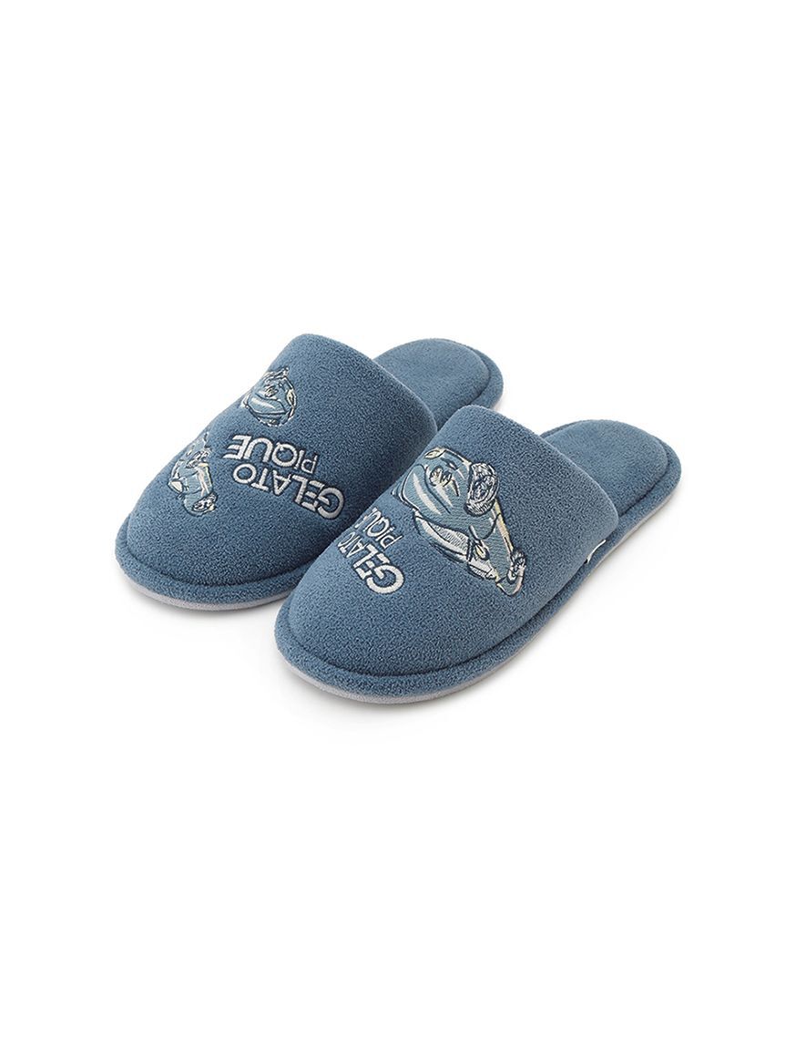 GELATO PIQUE HOMME「【HOMME】エアリーモコスタービークルモチーフルームシューズ」|ルームシューズ|NVY