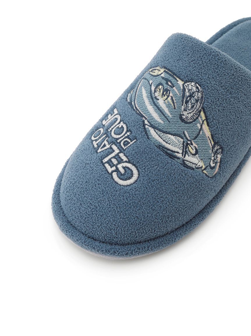 GELATO PIQUE HOMME「【HOMME】エアリーモコスタービークルモチーフルームシューズ」|ルームシューズ|