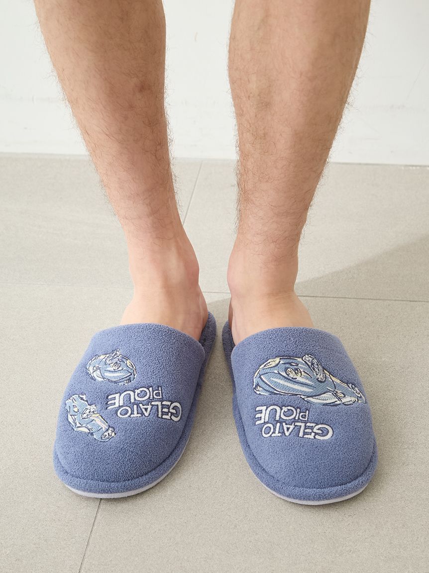 GELATO PIQUE HOMME「【HOMME】エアリーモコスタービークルモチーフルームシューズ」|ルームシューズ|