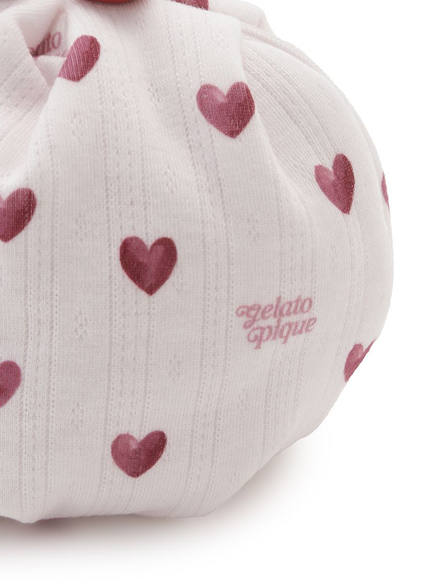 gelato pique「針抜きハート柄ポーチ」|ポーチ|