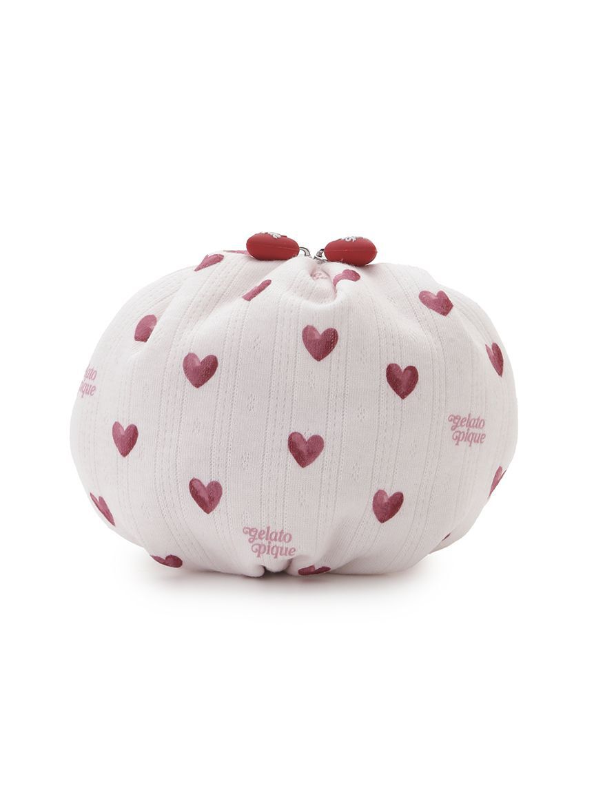 gelato pique「針抜きハート柄ポーチ」|ポーチ|PNK
