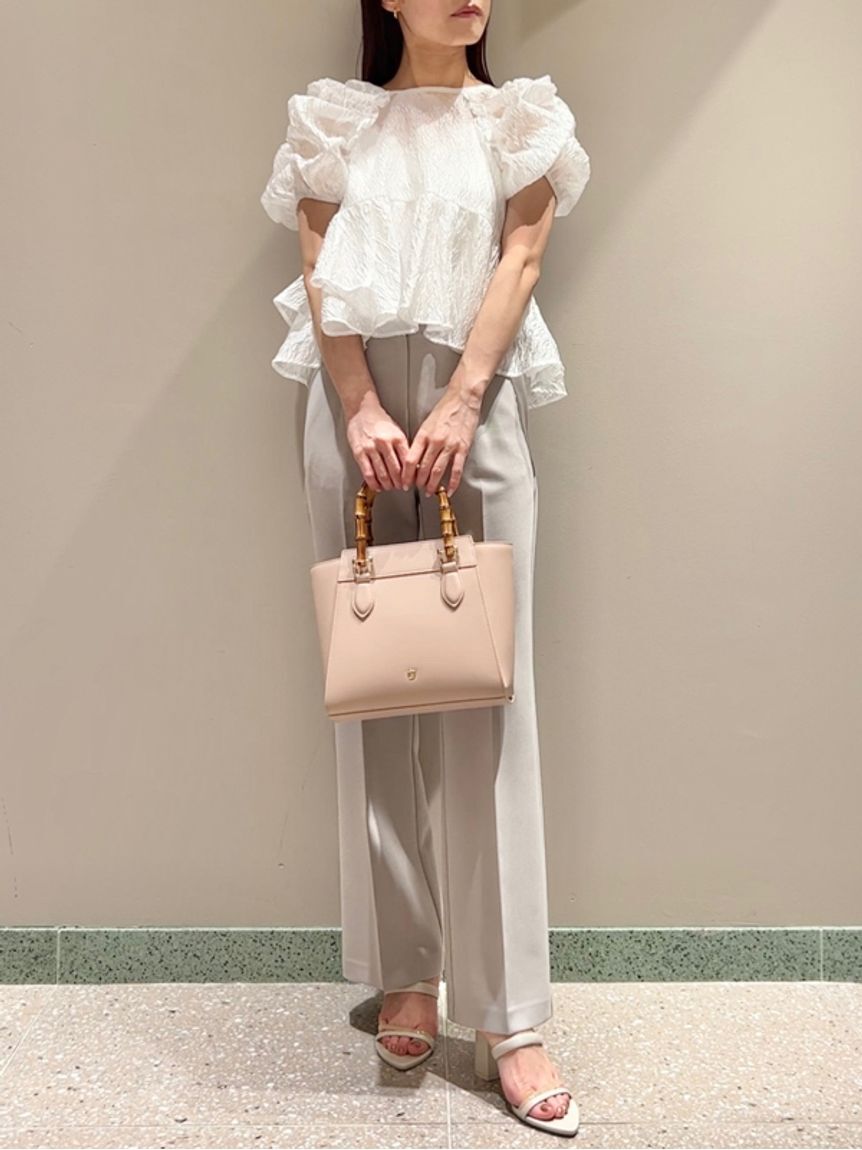 SNIDEL「美脚ストレッチパンツ」|チノ|