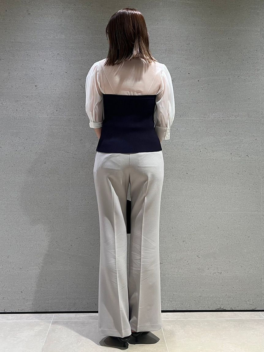 SNIDEL「美脚ストレッチパンツ」|チノ|