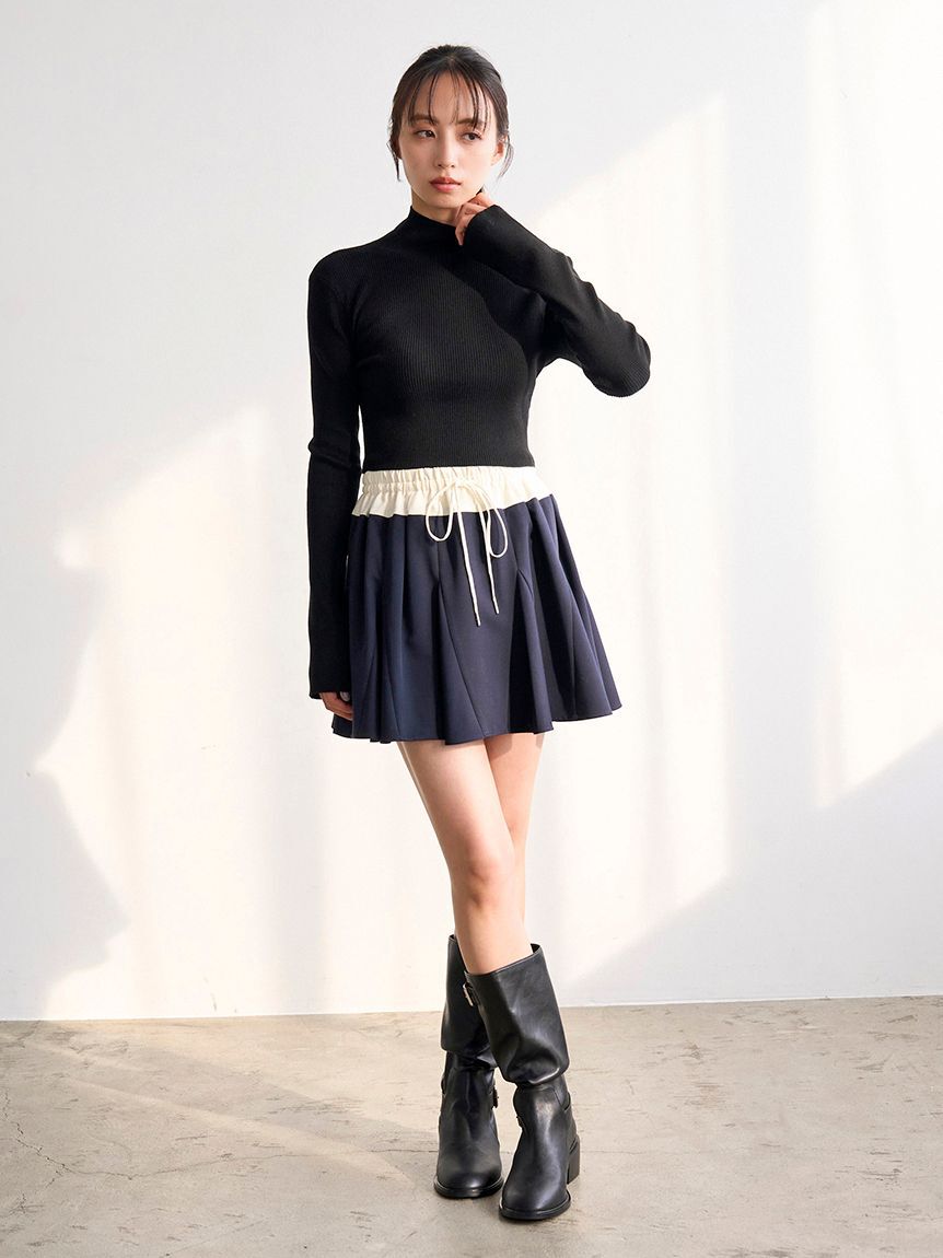 SNIDEL「フレアミニスカショーパン」|その他|