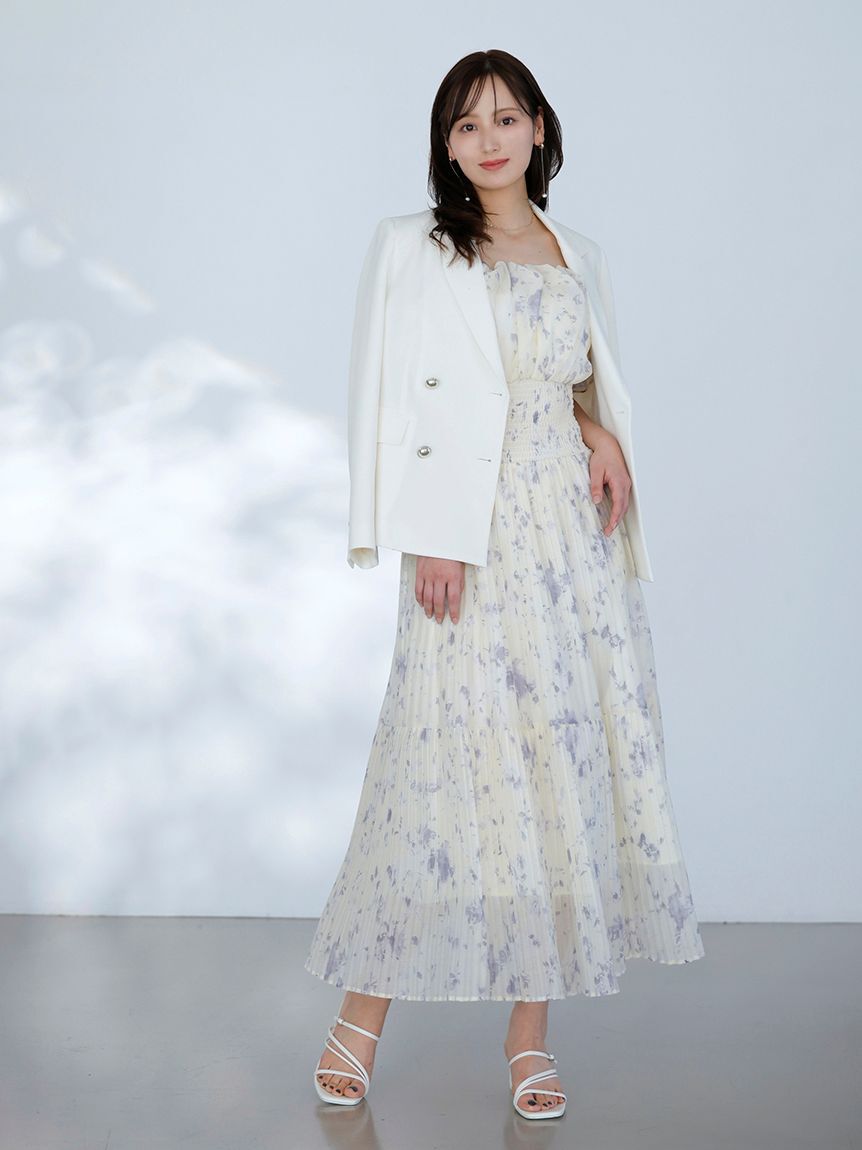 SNIDEL「Sustainableダブルブレストジャケット」|テーラードジャケット|