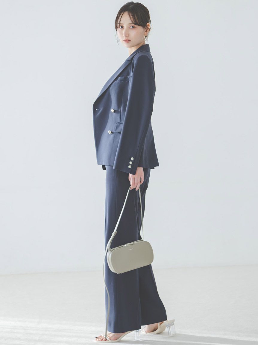 SNIDEL「Sustainableダブルブレストジャケット」|テーラードジャケット|