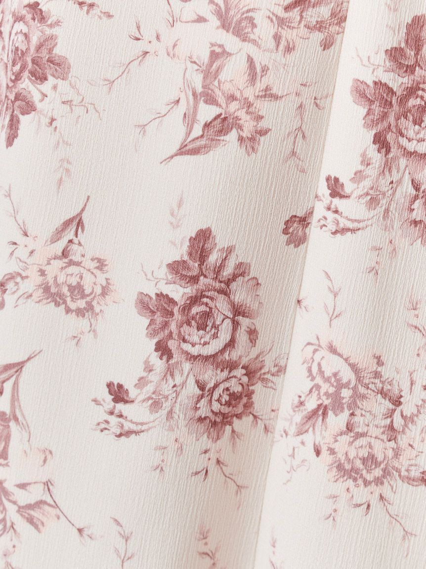 SNIDEL「【WEB限定/ROSE Collection】ROSEプリントワンピース」|ワンピース|