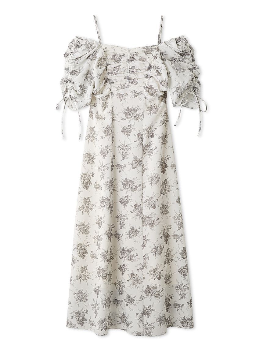 SNIDEL「【WEB限定/ROSE Collection】ROSEプリントワンピース」|ワンピース|