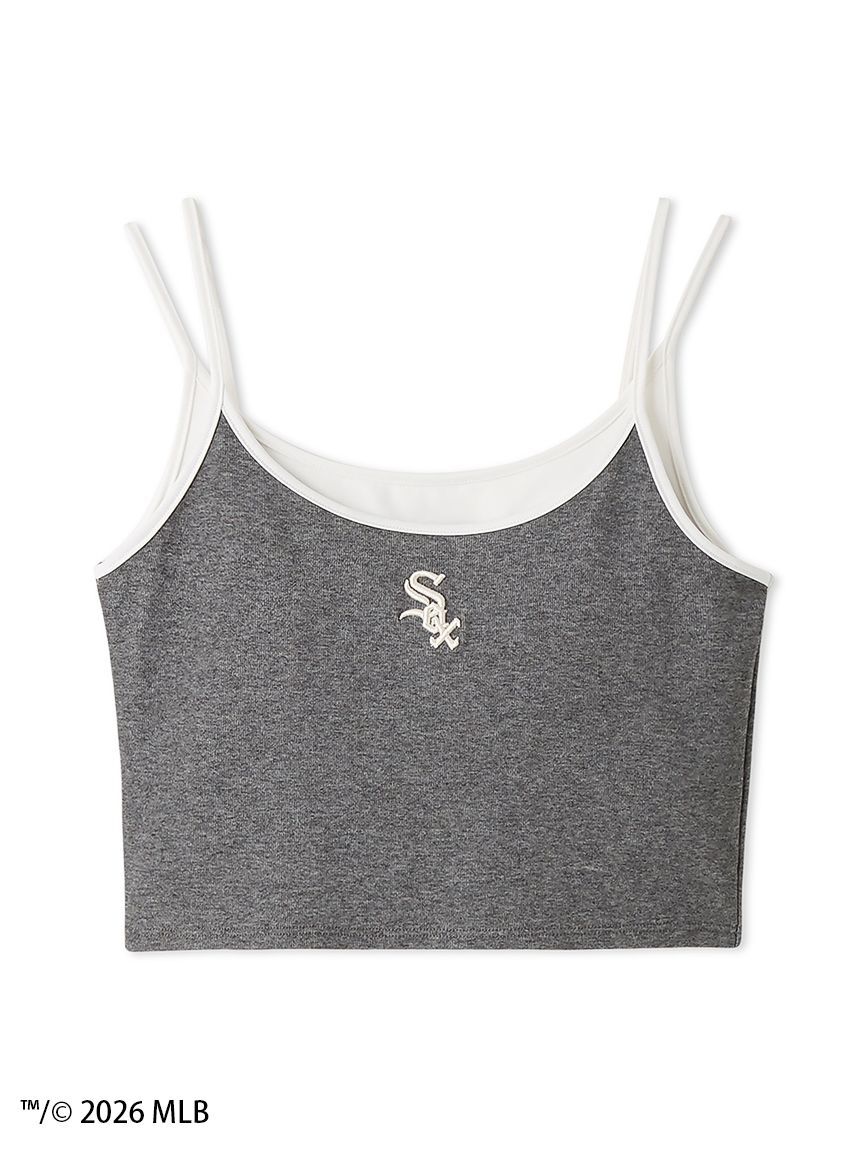 SNIDEL「【MLB】レイヤードカップイントップス」|Tシャツ・カットソー|GRY