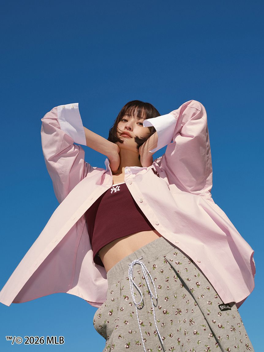 SNIDEL「【MLB】レイヤードカップイントップス」|Tシャツ・カットソー|