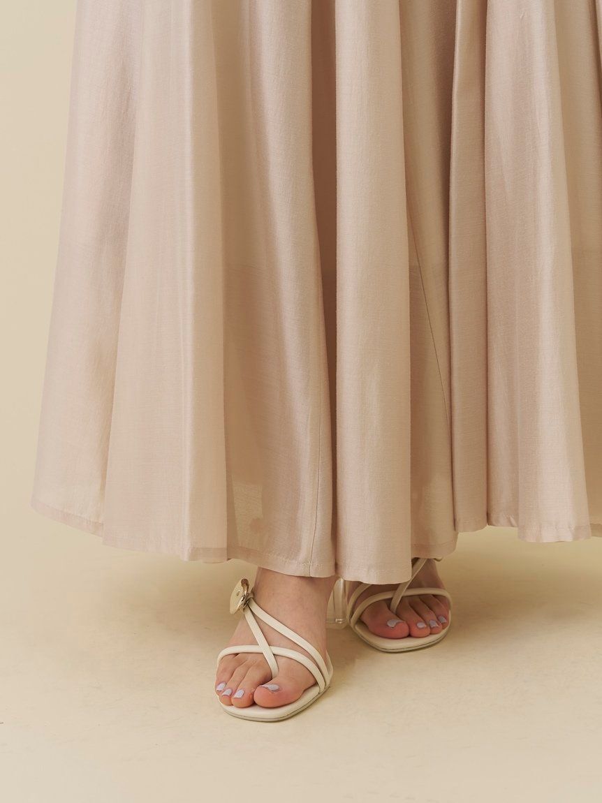 SNIDEL「シアーフレアスカート」|スカート|