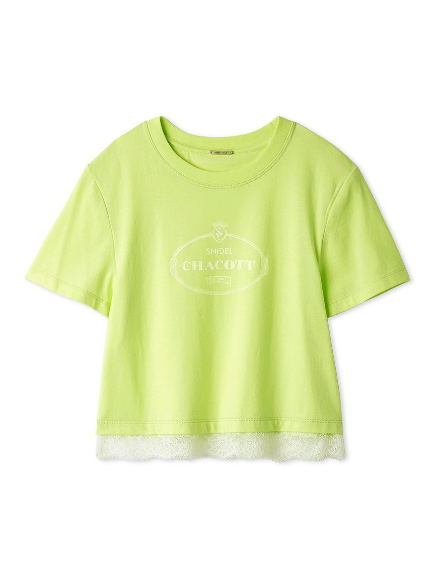 SNIDEL「【Chacott】コラボレーストリムTシャツ」|Tシャツ・カットソー|LIME