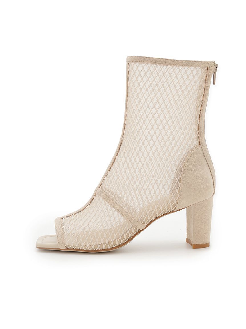 FRAY I.D「オープントゥメッシュブーツ」|ショートブーツ|