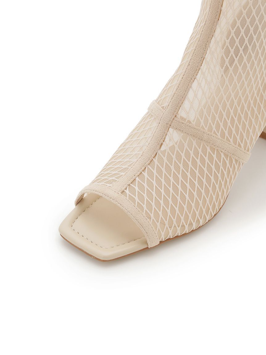 FRAY I.D「オープントゥメッシュブーツ」|ショートブーツ|