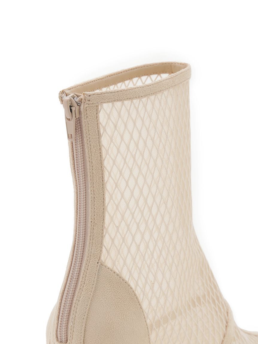 FRAY I.D「オープントゥメッシュブーツ」|ショートブーツ|