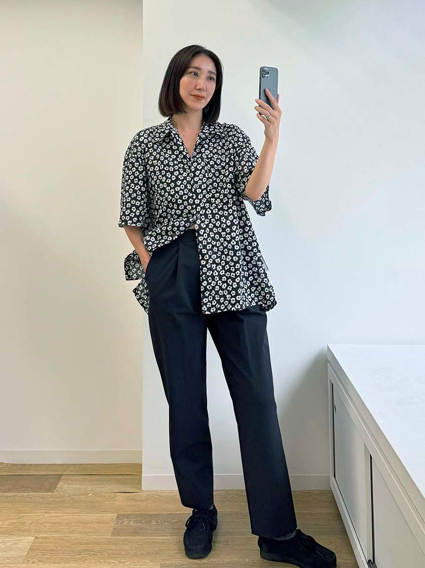 styling/「【S/S(エスバイエス)】テーパードパンツ＜ウォッシャブル・UV・接触冷感＞」|その他|