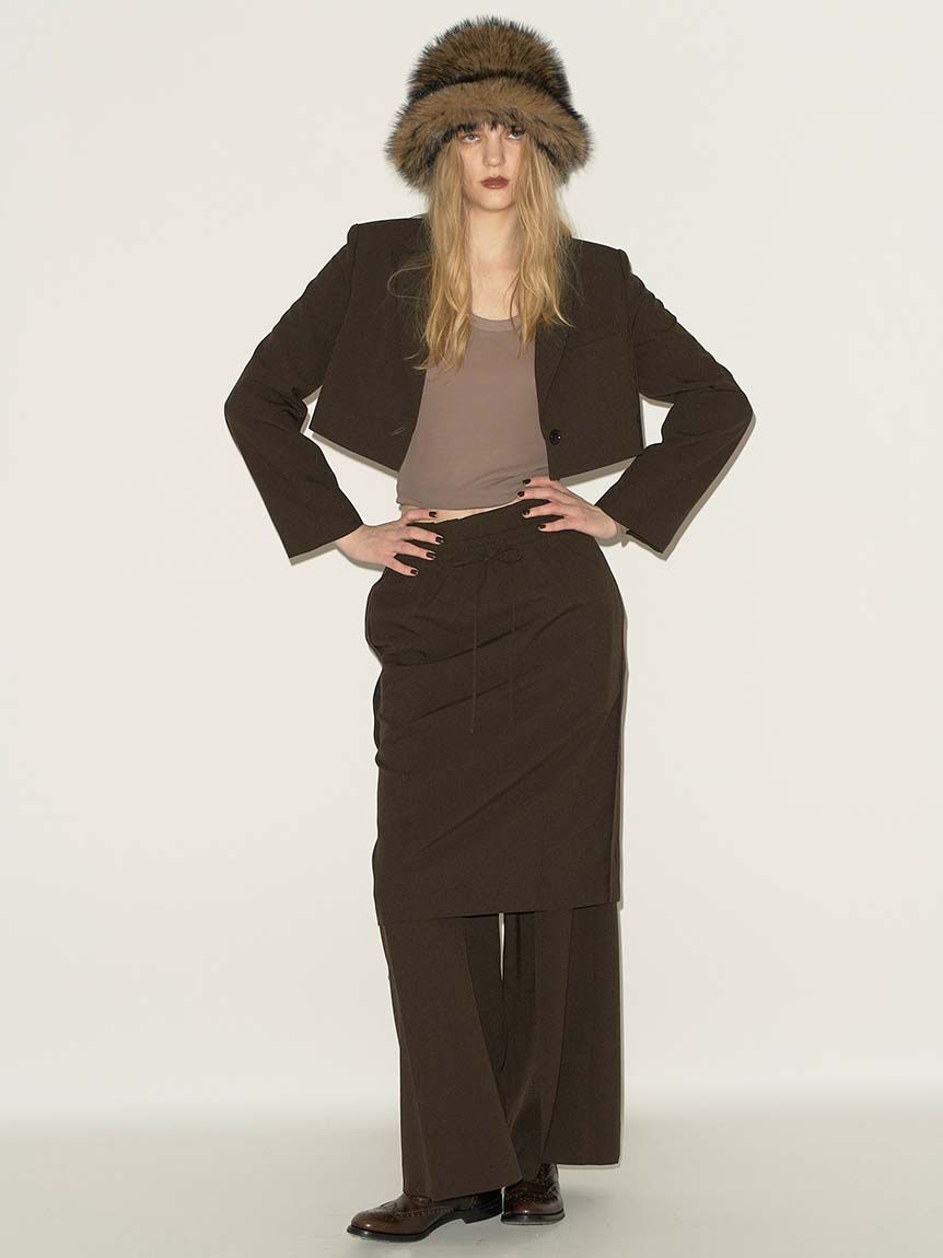 styling/「【セットアップ対応】ハイウエストスーツパンツ」|その他|