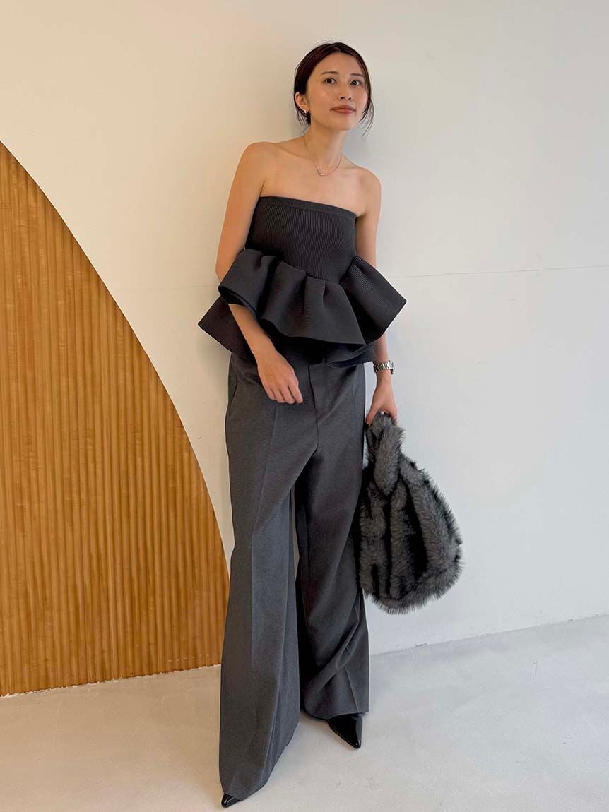 styling/「【セットアップ対応】ハイウエストスーツパンツ」|その他|