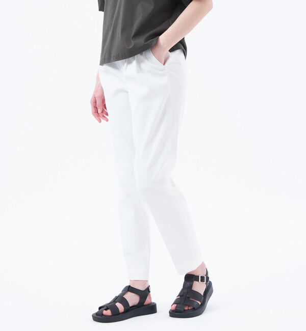 MACKINTOSH PHILOSOPHY「【2025年春夏モデル】DRY OXFORD テーパードパンツ」|スラックス|オフホワイト