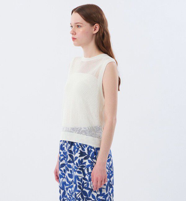 MACKINTOSH PHILOSOPHY「メッシュニットベスト」|ニット・セーター|