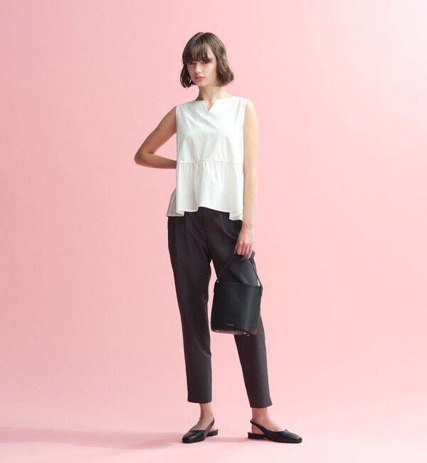 MACKINTOSH PHILOSOPHY「ノースリーブペプラムブラウス」|Tシャツ・カットソー|