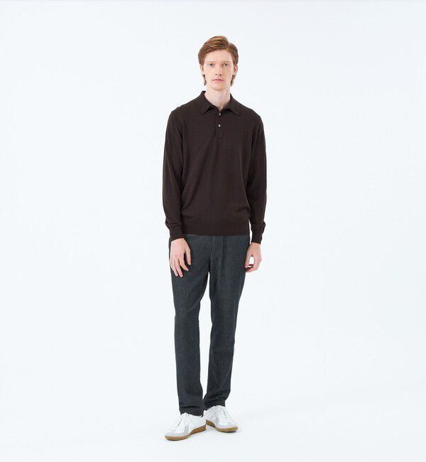 MACKINTOSH PHILOSOPHY「ハイゲージ天竺 ニットポロ」|ニット・セーター|