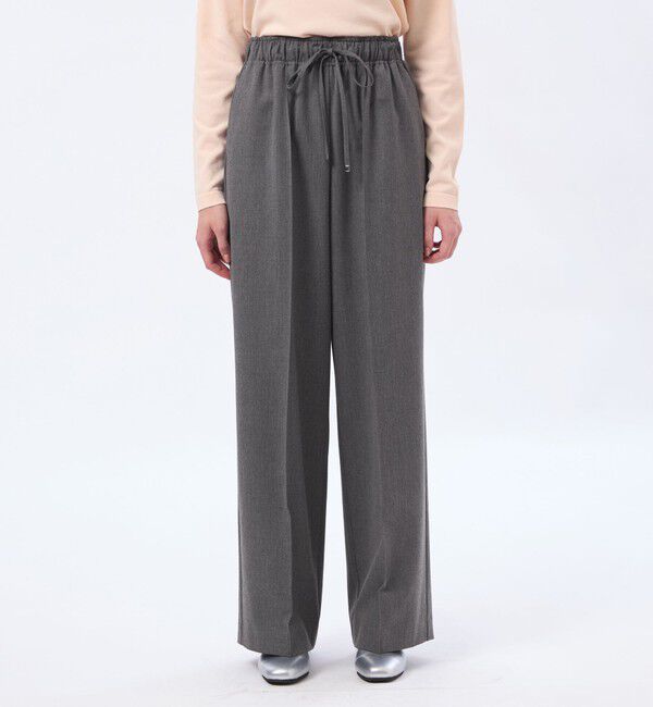 MACKINTOSH PHILOSOPHY「【LEE4月号/蛯原友里さん着用】【Alby Easy Pants Wide(アルビーイージーパンツワイド)】ウールツイル製」|その他|
