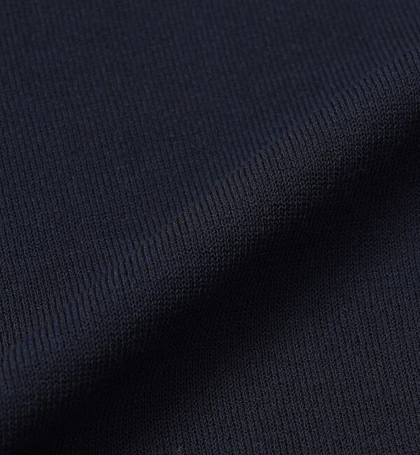 MACKINTOSH PHILOSOPHY「12Gプレーティング天竺 ライン入り襟付きジップアップ」|ニット・セーター|