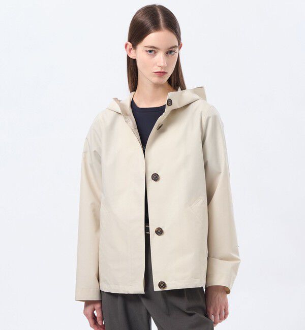 MACKINTOSH PHILOSOPHY「【LEE4月号/蛯原友里さん着用】【CLUNY(クルニー)】レインウェザークロス製」|ブルゾン・スタジャン|グレー