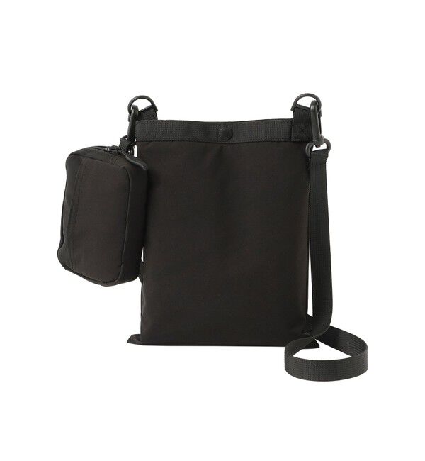 MACKINTOSH PHILOSOPHY「【MACKINTOSH PHILOSOPHY &times; KiU】サコッシュ＆チャームポーチ」|ショルダー・メッセンジャー|ブラック