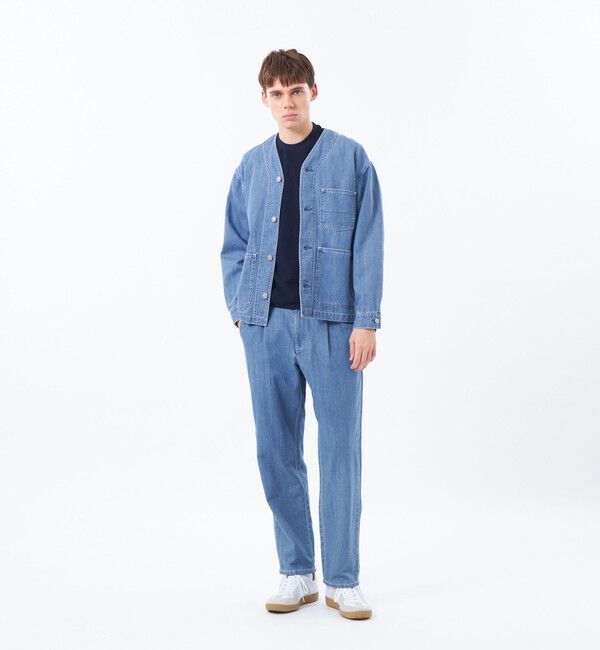 MACKINTOSH PHILOSOPHY「【WEEKENDER】 ワイドワンタック ドライオックス/デニム」|デニム|