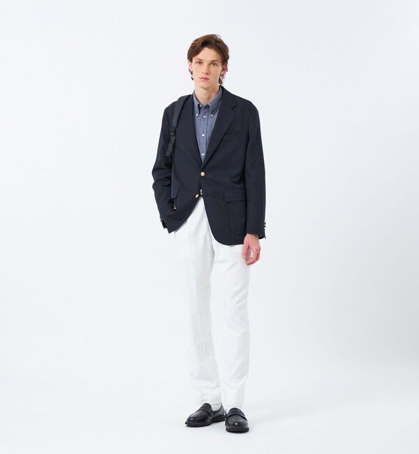 MACKINTOSH PHILOSOPHY「【WEEKENDER】 ワイドワンタック ドライオックス/デニム」|デニム|