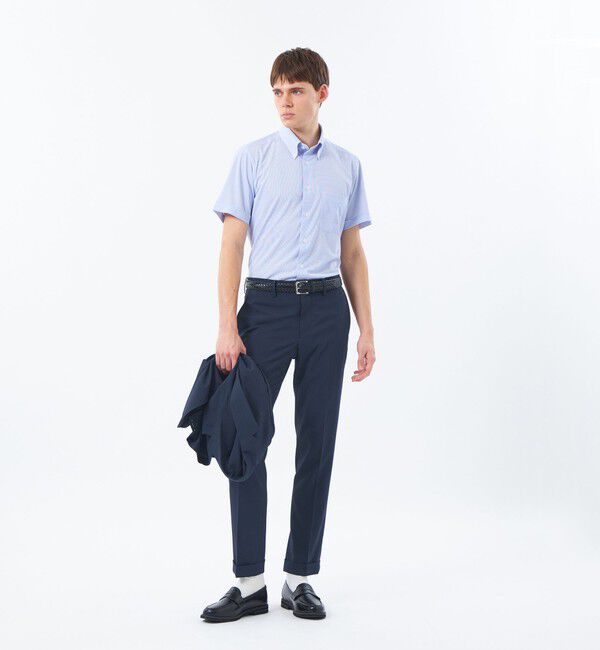 MACKINTOSH PHILOSOPHY「【WEB&一部店舗限定】トロッター ウルトラライトパンツ サッカーストライプ」|スラックス|