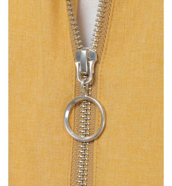 ikka「ハーフジップシャツアンサンブル」|シャツ・ブラウス|