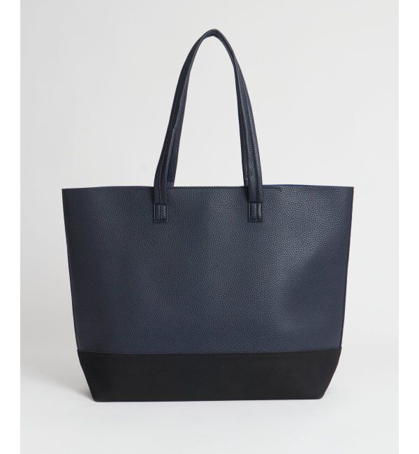 ikka「バイカラーシュリンクトートバッグ」|その他|