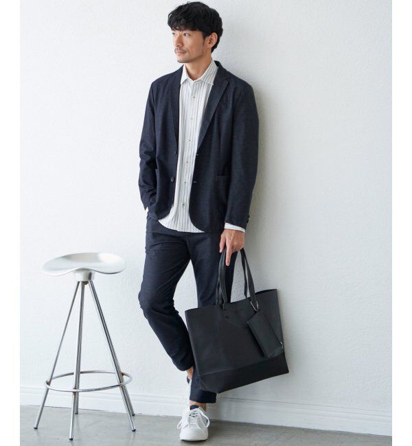 ikka「バイカラーシュリンクトートバッグ」|その他|