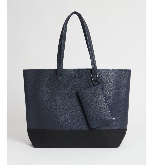 ikka「バイカラーシュリンクトートバッグ」|その他|