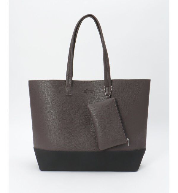 ikka「バイカラーシュリンクトートバッグ」|その他|